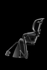 Roemer Sitz Carbon Black, Bezug Mineral Grey Kindersitz Britax Römer Jockey Pro