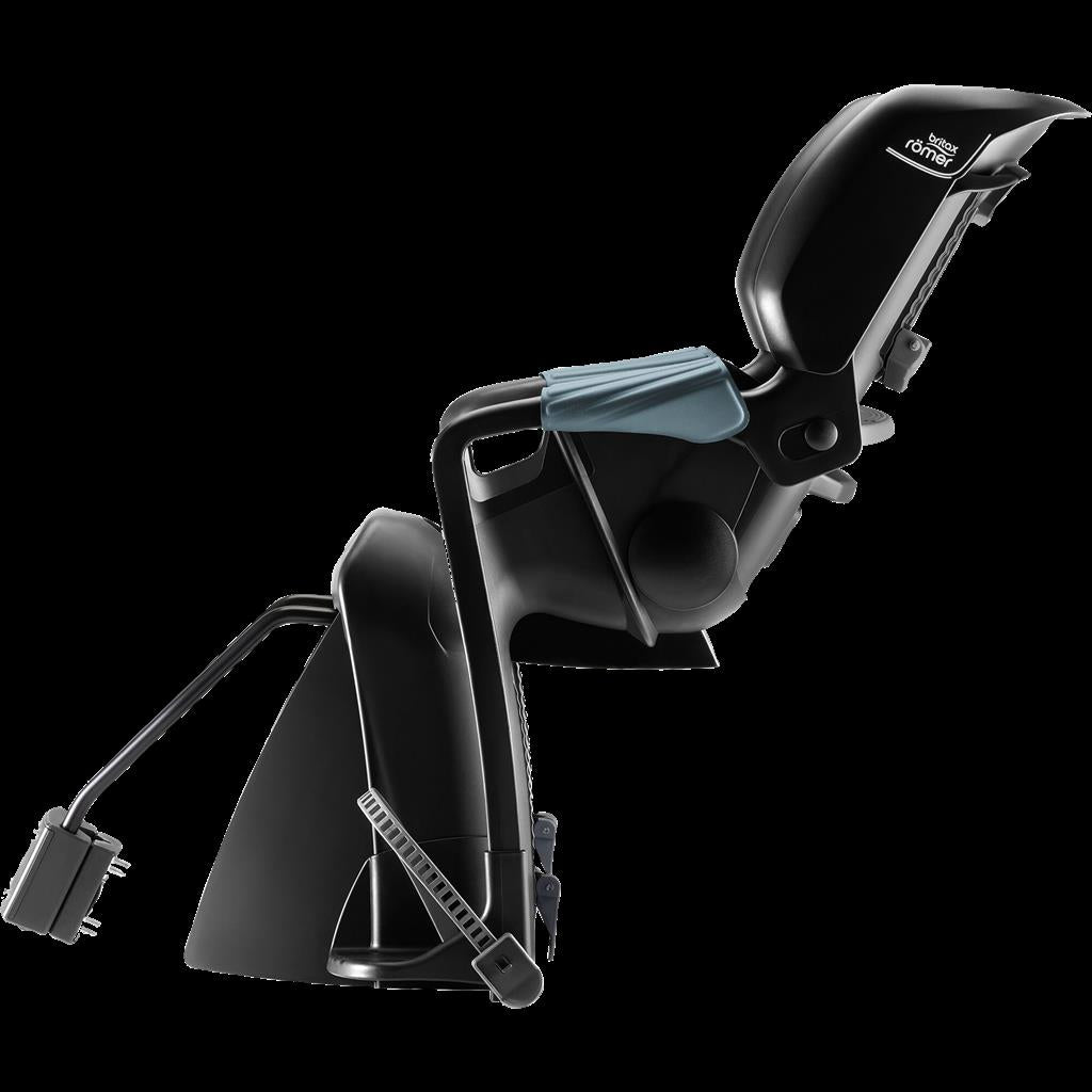 Roemer Sitz Carbon Black, Bezug Harbor Blue Kindersitz Britax Römer Jockey Pro