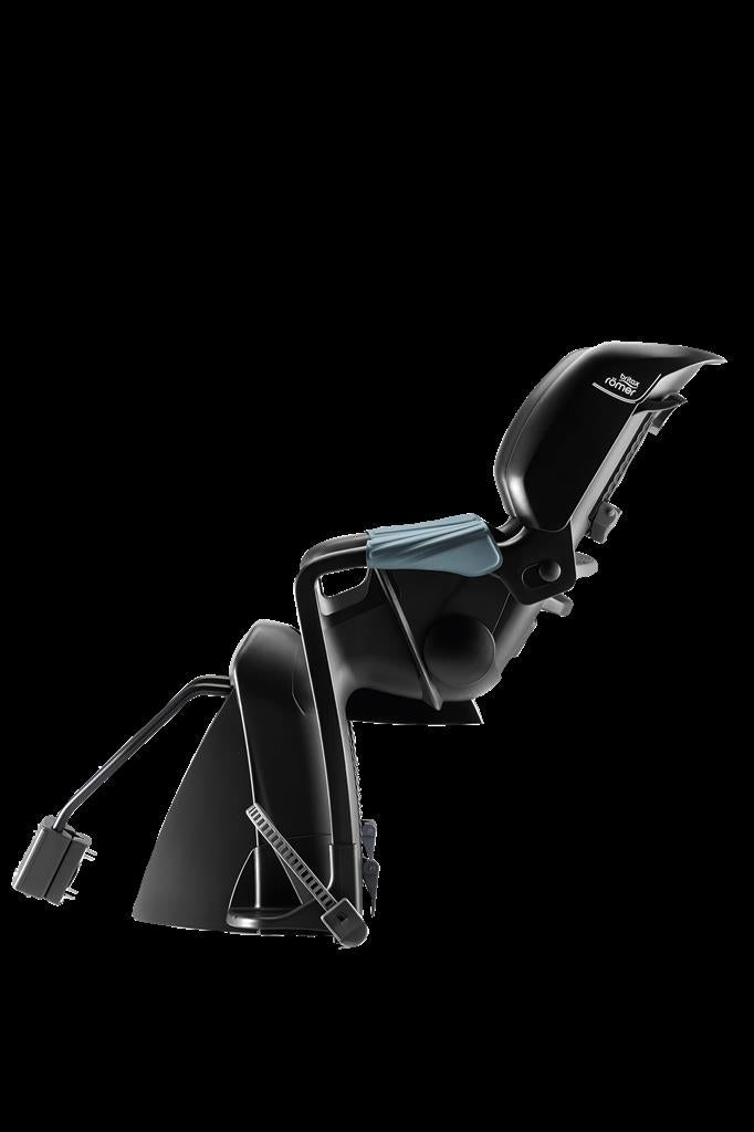 Roemer Sitz Carbon Black, Bezug Harbor Blue Kindersitz Britax Römer Jockey Pro