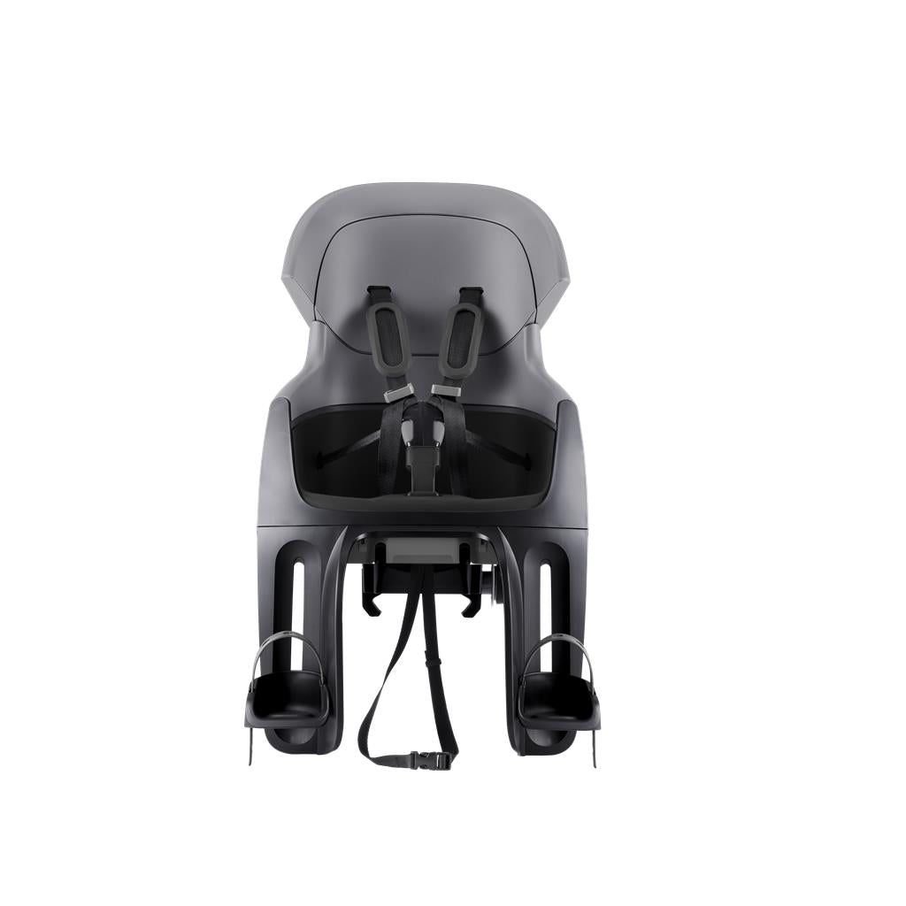 Roemer schwarz/Mineral Grey, Gepäckträgerbef. Kindersitz Britax Römer Jockey Maxi