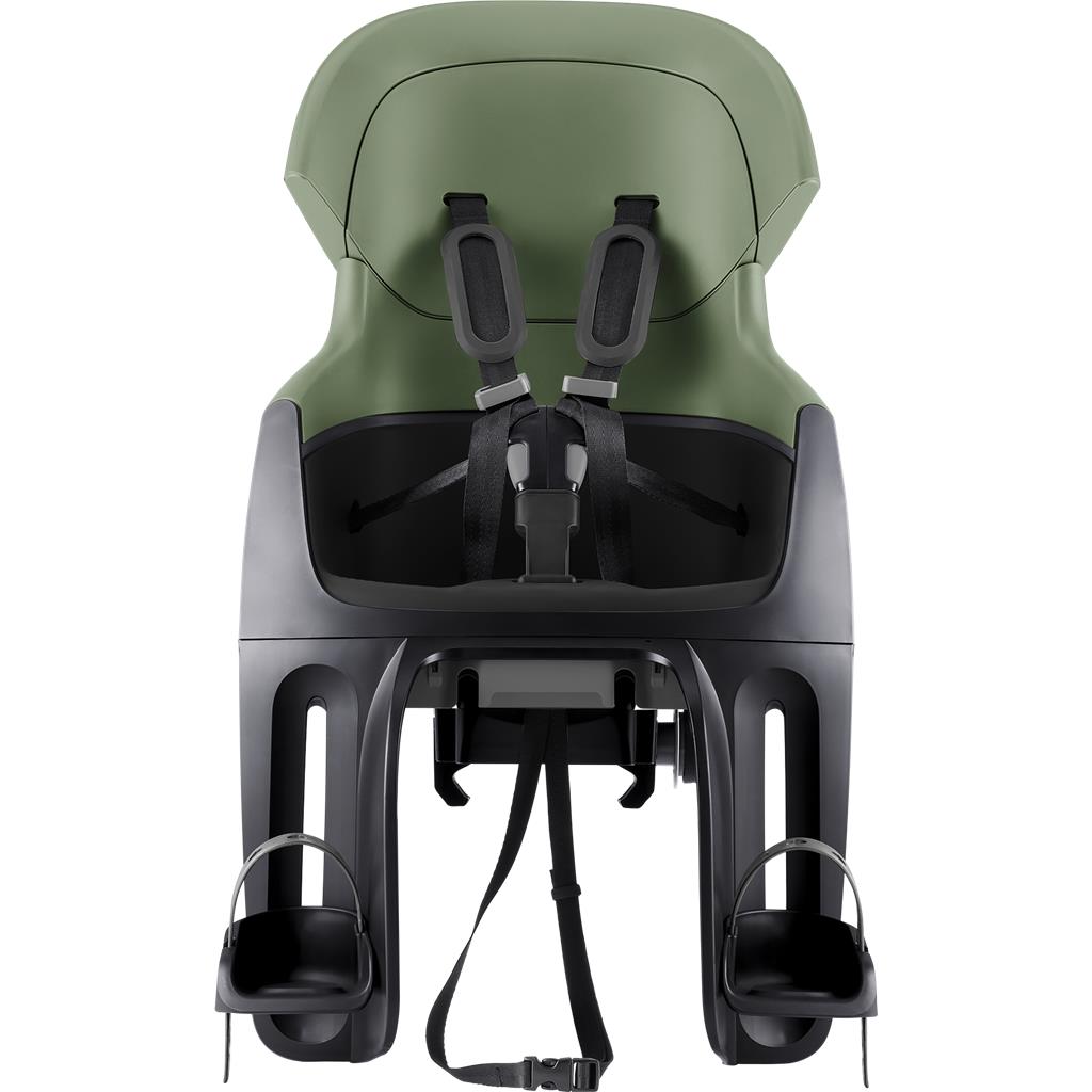 Roemer schwarz/Urban Olive, Gepäckträgerbef. Kindersitz Britax Römer Jockey Maxi