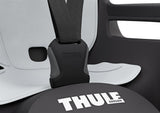 Thule dunkelgrau, Befestigung Rahmen Kindersitz Thule Ride Along 2