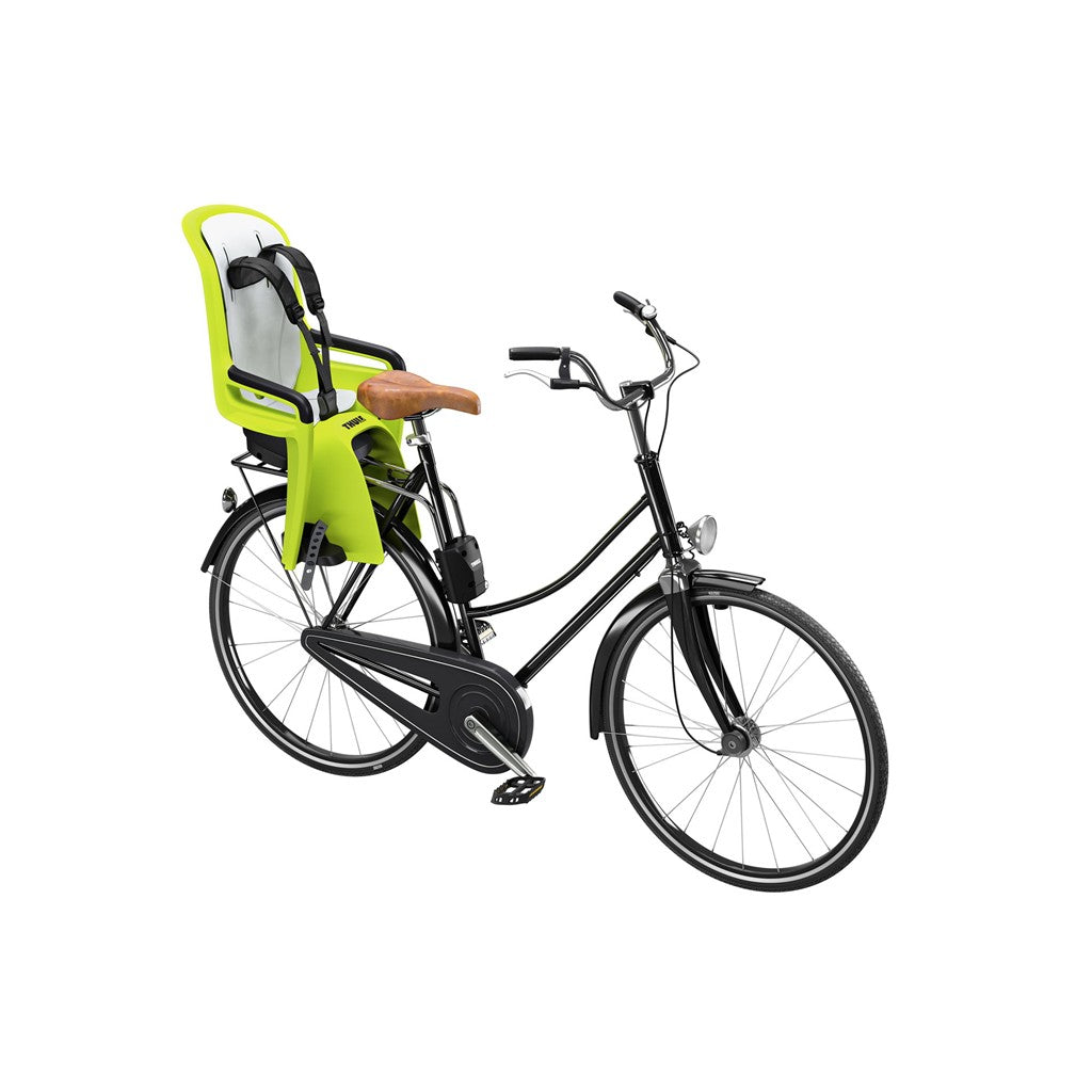 Thule zen lime, Befestigung Rahmen Kindersitz Thule Ride Along 2