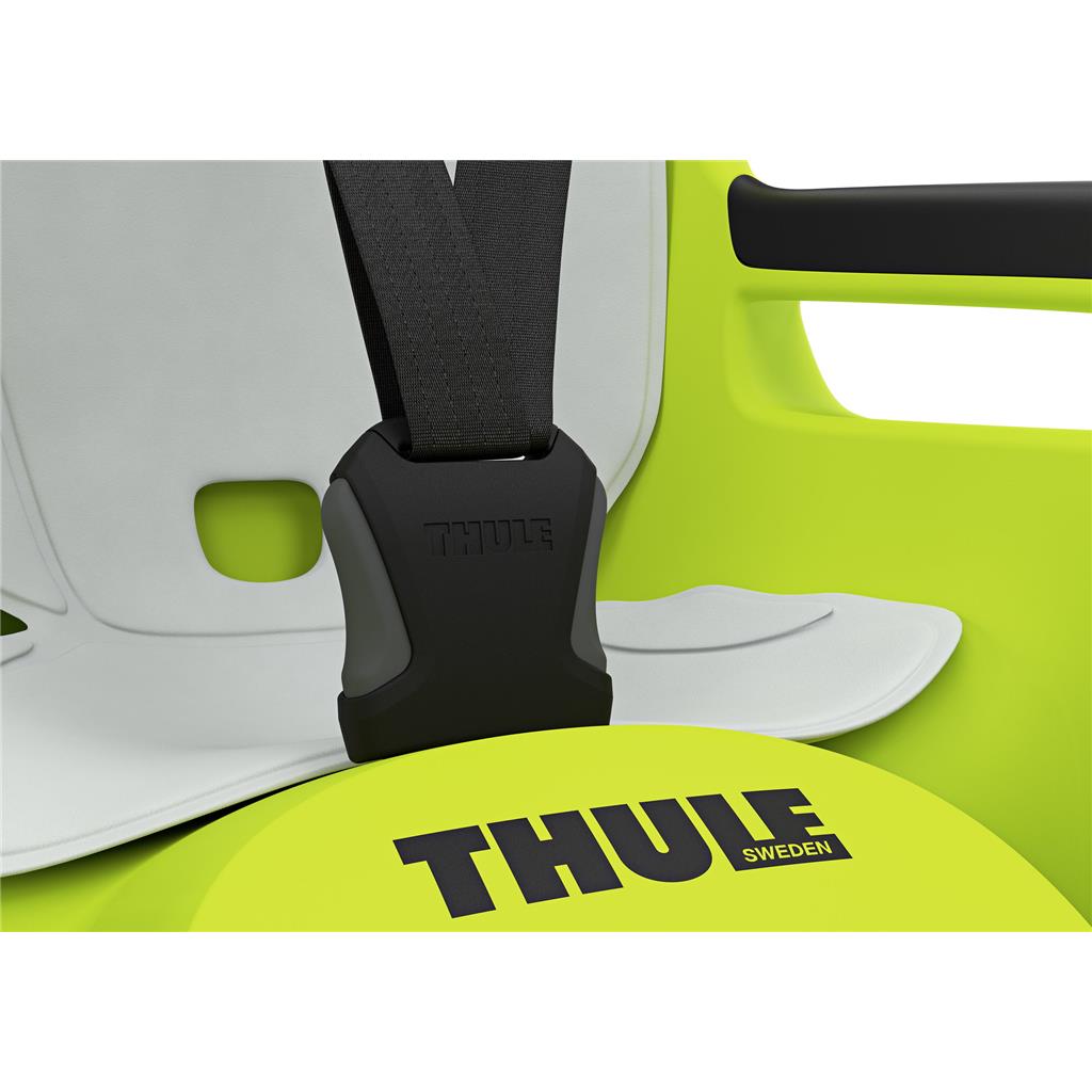 Thule zen lime, Befestigung Rahmen Kindersitz Thule Ride Along 2