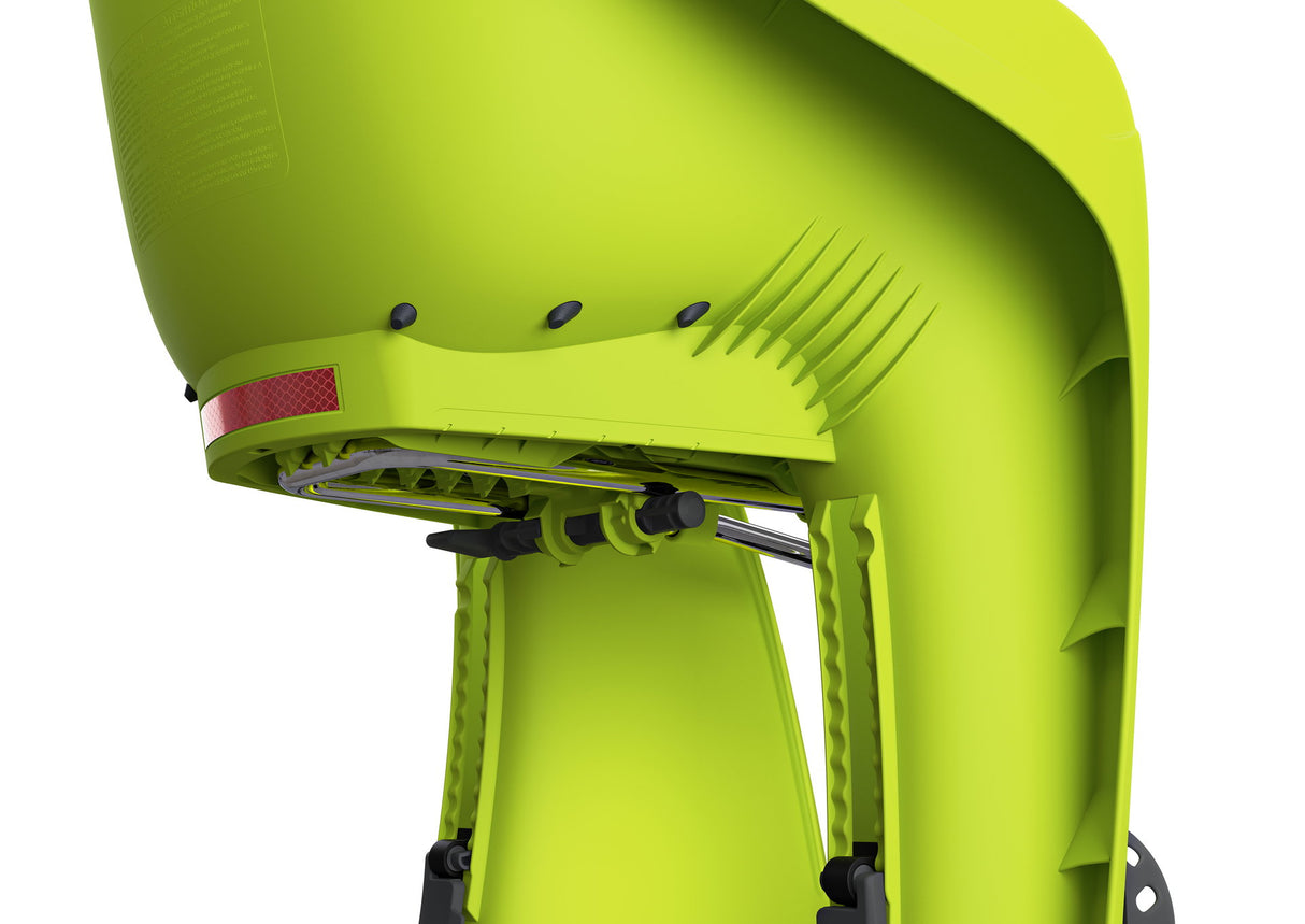 Thule zen lime, Befestigung Rahmen Kindersitz Thule Ride Along Lite 2