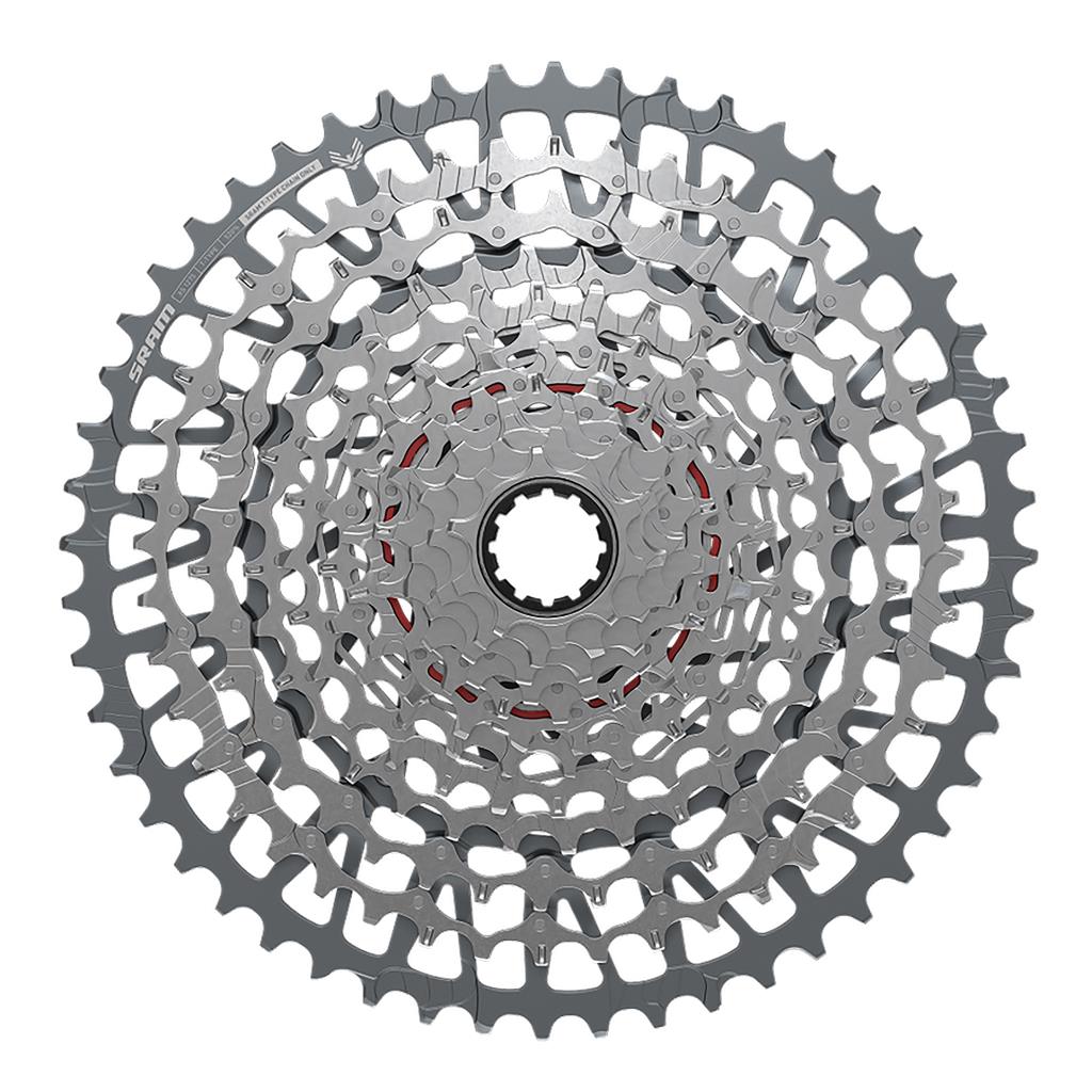 Sram 12-fach, 10-52 Zähne, silber, SRAM XD Kassette SRAM XS-1275 T-Type Eagle