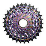 Sram 12-fach, 10-28 Zähne, XDR-Body, rainbow Zahnkranz-Kassette SRAM XG-1290 E1