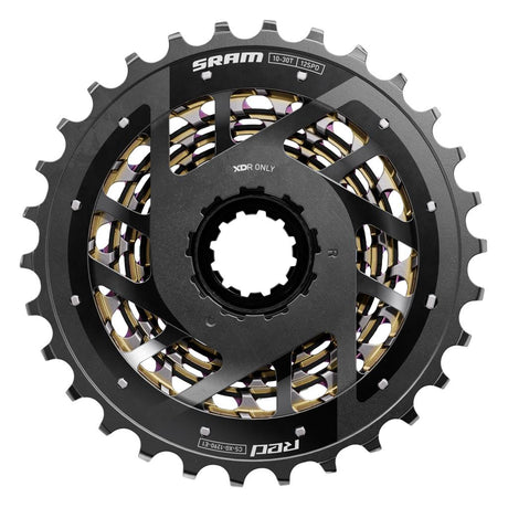 Sram 12-fach, 10-28 Zähne, XDR-Body, rainbow Zahnkranz-Kassette SRAM XG-1290 E1