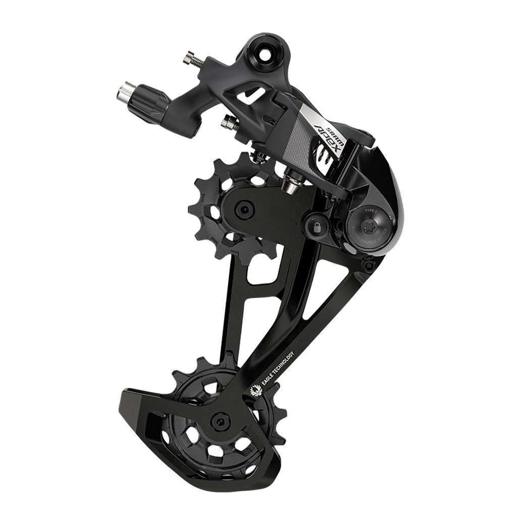 Sram 12-f., max. 52Z, schwarz, mechanisch Schaltwerk SRAM Apex Eagle