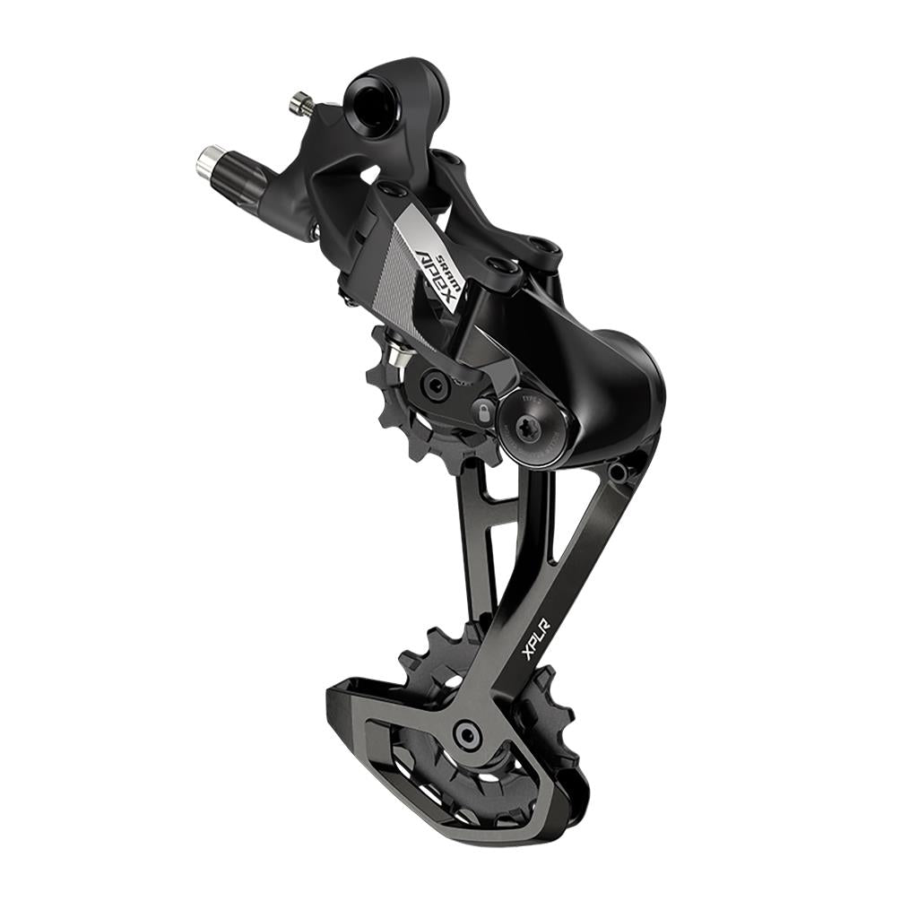Sram 12-f., max. 44Z, schwarz, mechanisch Schaltwerk SRAM Apex XPLR