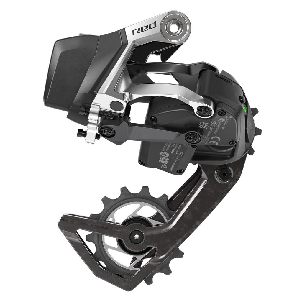 Sram 12-fach, max.36Z., schwarz, Carbon Schaltwerk SRAM Red AXS E1