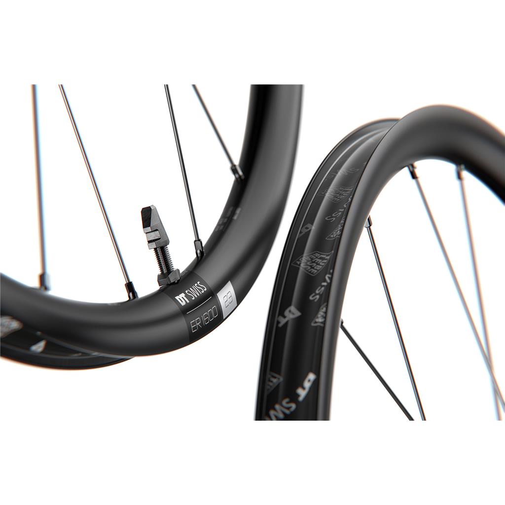 DT Swiss 28", Alu, sw, CL ,142/12mm TA, Sram XDR HR DT Swiss ER1600 Spline 23 DB 28"/22mm