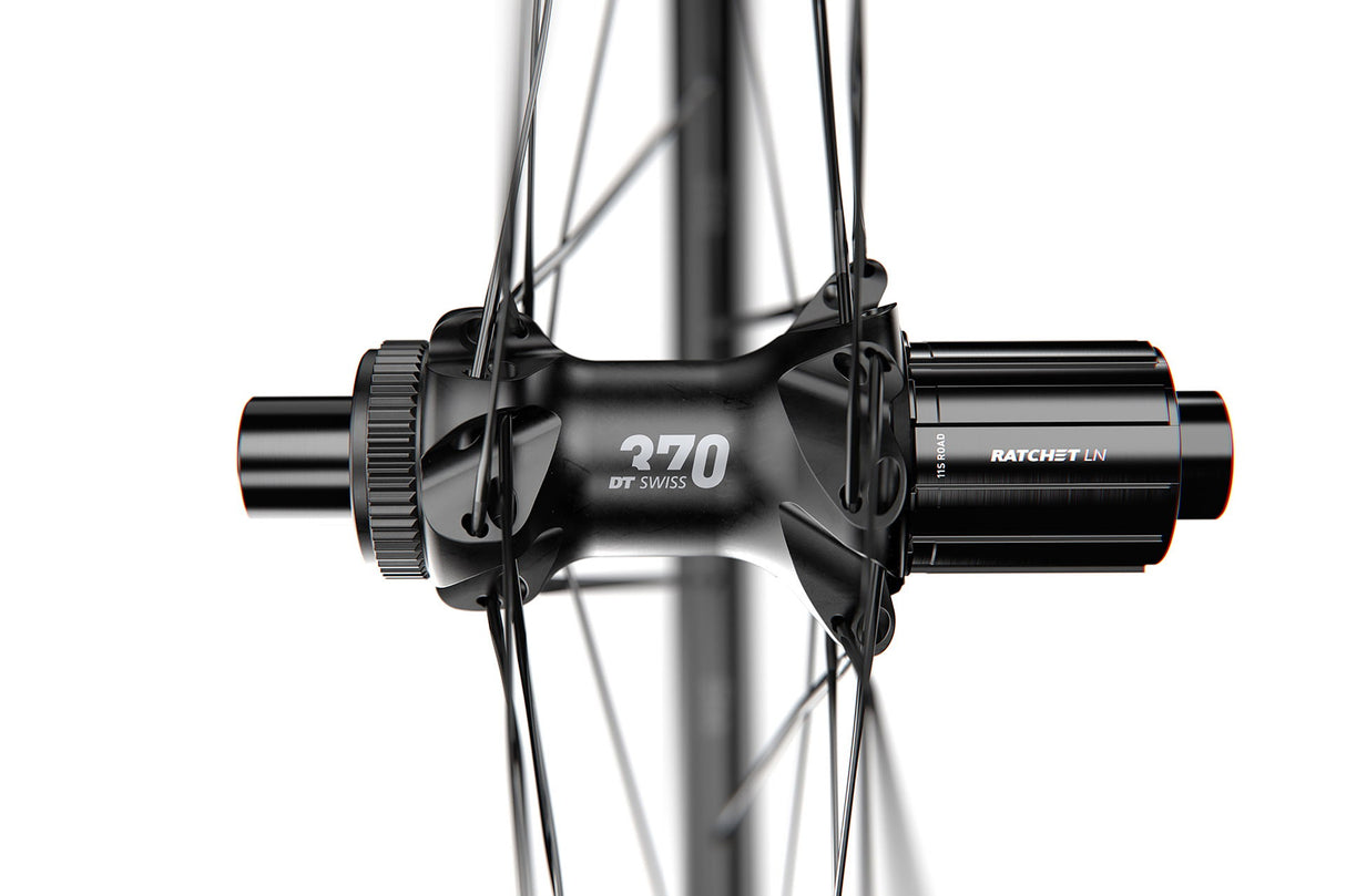 DT Swiss 28", Alu, sw, CL,142/12mm TA, Shimano HR DT Swiss E 1800 Spline DB 30 28"/22mm