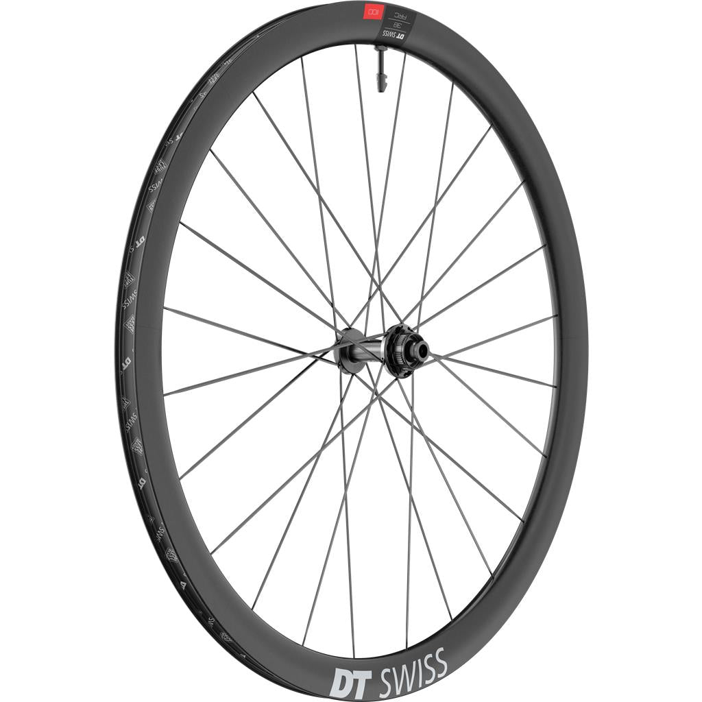 DT Swiss 28", Carbon, CL, 100/12 mm TA VR DT Swiss ARC1100 Dicut 38 DB 28"/20mm