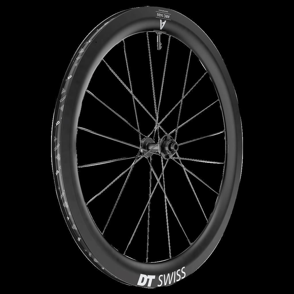 DT Swiss 28", Carbon, sw, Center Lock, 100/12 TA VR DT Swiss ARC 1400 Dicut 55 DB