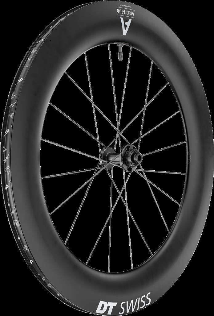 DT Swiss 28", Carbon, sw, Center Lock, 100/12 TA VR DT Swiss ARC 1400 Dicut 85 DB