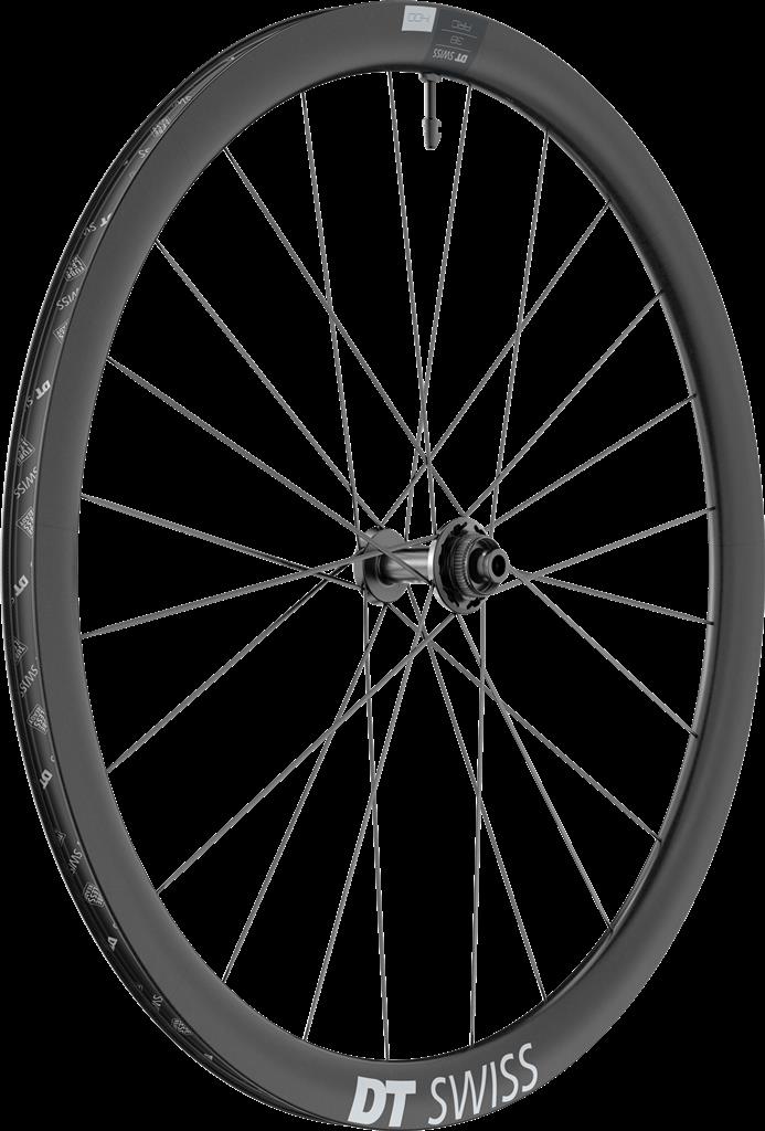 DT Swiss 28", Carbon, sw, Center Lock, 100/12 TA VR DT Swiss ARC 1400 Dicut 38 DB 28"/20