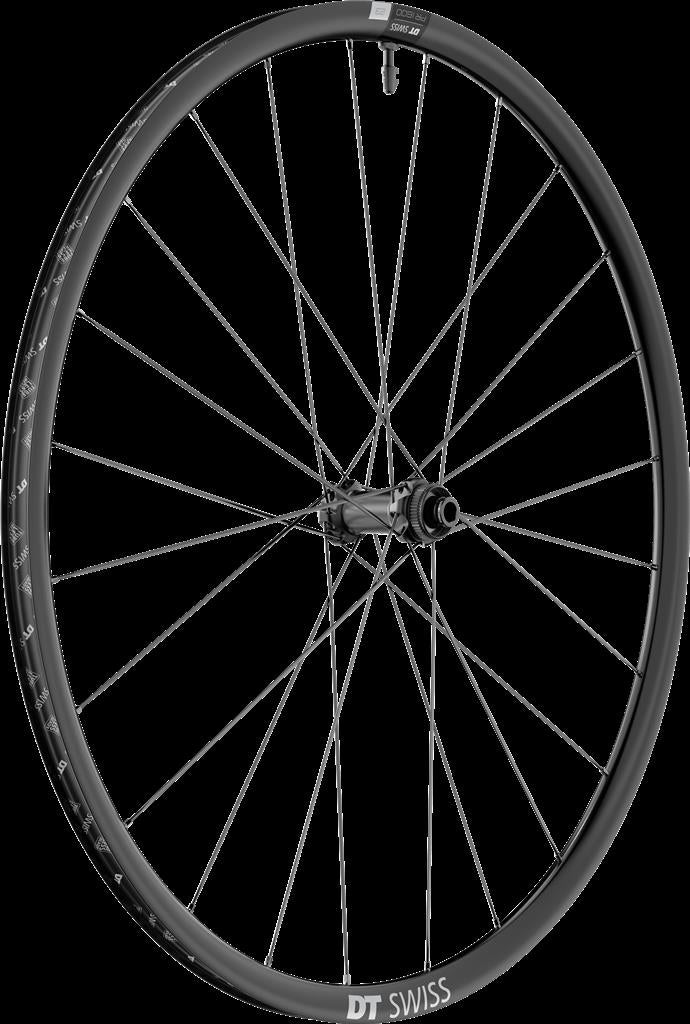 DT Swiss 28", Alu, sw, Center Lock, 100/12mm TA VR DT Swiss PR 1600 Spline 23 DB, 28"/20