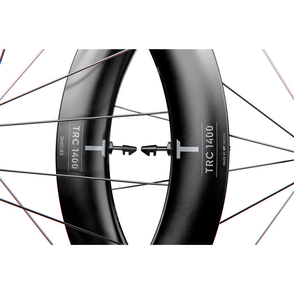 DT Swiss 28" Carbon,10/120mm TB bolt on, Singl Sp HR DT Swiss TRC 1400 Dicut 62