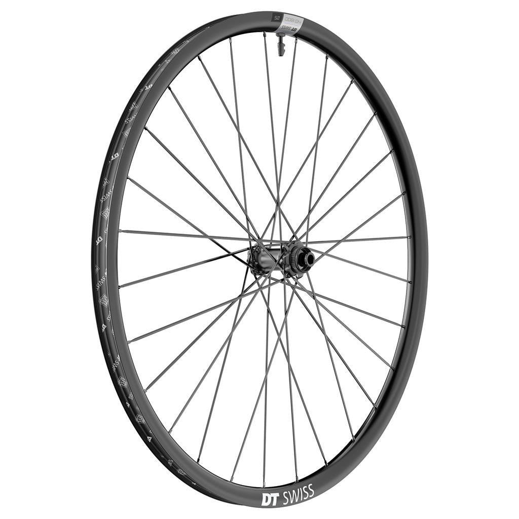 DT Swiss 28", Alu, sw, CL, 100/12mm TA VR DT Swiss HG 1800 Spline 25DB 28"/24