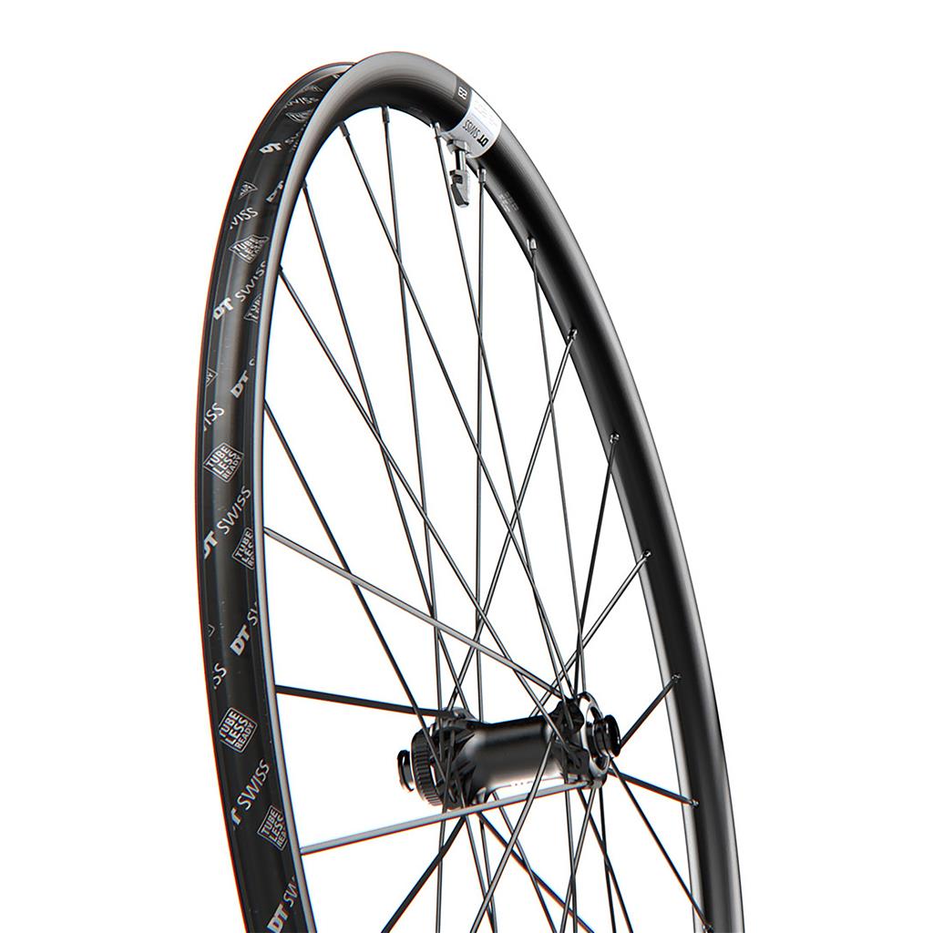 DT Swiss 28", Alu, sw, CL, 110/12mm TA Boost VR DT Swiss HE 1800 Spline 23 DB 28"/22