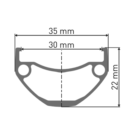 DT Swiss 27,5", Alu, sz, CL, 110/15mm TA Boost VR DT Swiss HU 1900 Spline DB 27,5"/30mm