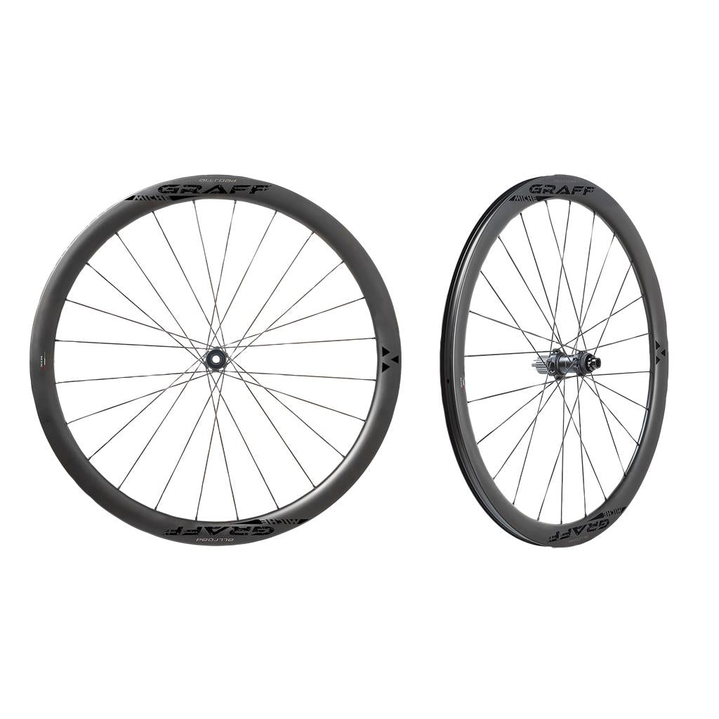 Miche 28", Carbon, sw, CL,100/142/12, TLR Laufradsatz Miche Gravel Graff Allroad