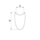 Miche 28", Carbon, sw, CL,100/142/12, TLR Laufradsatz Miche SWR 50