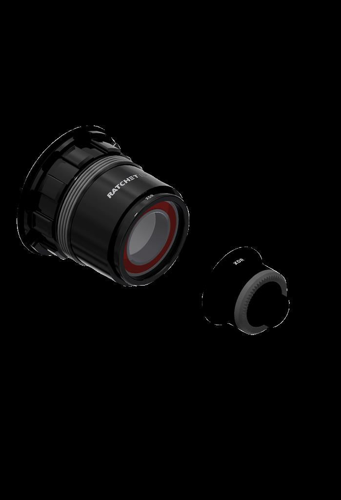 DT Swiss Alu, für 5/130/35mm, QR, Ratchet LN Rotor Kit DT Swiss Road SRAM XDR (AXDR)