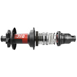 DT Swiss 157/12mm TA B+, 28L, IS 6-b, SRAM XD MTB HR-Nabe DT Swiss 240 MTB DB DEG 90
