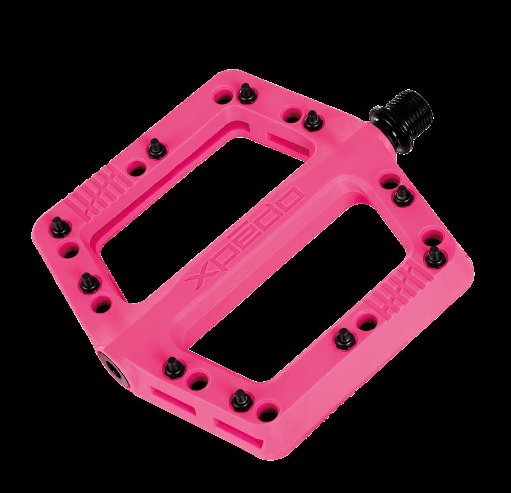 Xpedo pink, 109x109x16mm, Plattform Pedal Xpedo FELIX