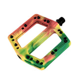 Xpedo tri-color Rasta, 109x109x16mm, Plattform Pedal Xpedo FELIX special edition