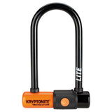 Kryptonite 7x15,2cm, sw/orange,3 Schlüssel Bügelschl. Krypt. Evolution LITE Mini-6