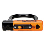 Kryptonite 8,3x24,1cm, sw/orange,3 Schlüssel Bügelschloss Kryptonite Evolution Mini-9