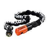 Kryptonite Länge 120cm,Ø10mm,sw,3 Schlüssel,1 LED Kettenschloss Kryptonite Evolution1012
