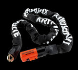 Kryptonite Länge 160cm,Ø10mm,sw,3 Schlüssel,1 LED Kettenschloss Kryptonite Evolution1016