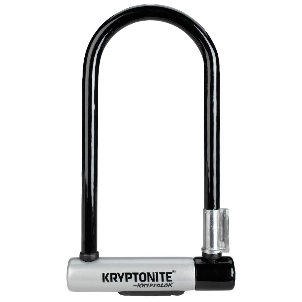 Kryptonite 10,2x22,9cm, sw/silber,2 Schlüssel Bügelschl. Kryptonite KryptoLok Standard