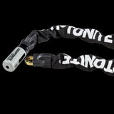 Kryptonite Länge 120cm,Ø9,5mm,schwarz,2 Schlüssel Kettenschloss Kryptonite KryptoLok 912