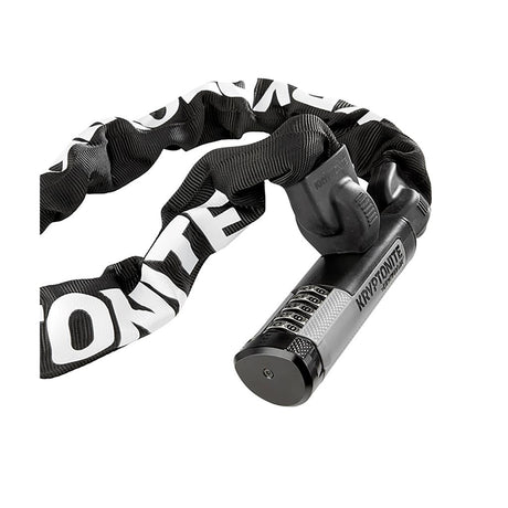 Kryptonite Länge 90cm,Ø9,5mm,sw,Zahlenschloss Kettenschloss Krypton.KryptoLok990 Combo