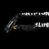 Kryptonite Länge 120cm,Ø7mm,schwarz,2 Schlüssel Kettenschloss Kryptonite Keeper 712