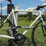 Kryptonite Länge 120cm,Ø7mm,schwarz,2 Schlüssel Kettenschloss Kryptonite Keeper 712