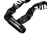 Kryptonite Länge 170cm,Ø7mm,schwarz,2 Schlüssel Kettenschloss Kryptonite Keeper 717