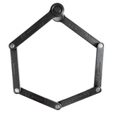 Kryptonite Länge 100cm,3mm Stahlgl., sw,2 Schlüssel Faltreifenschloss Kryptonite Keeper 510