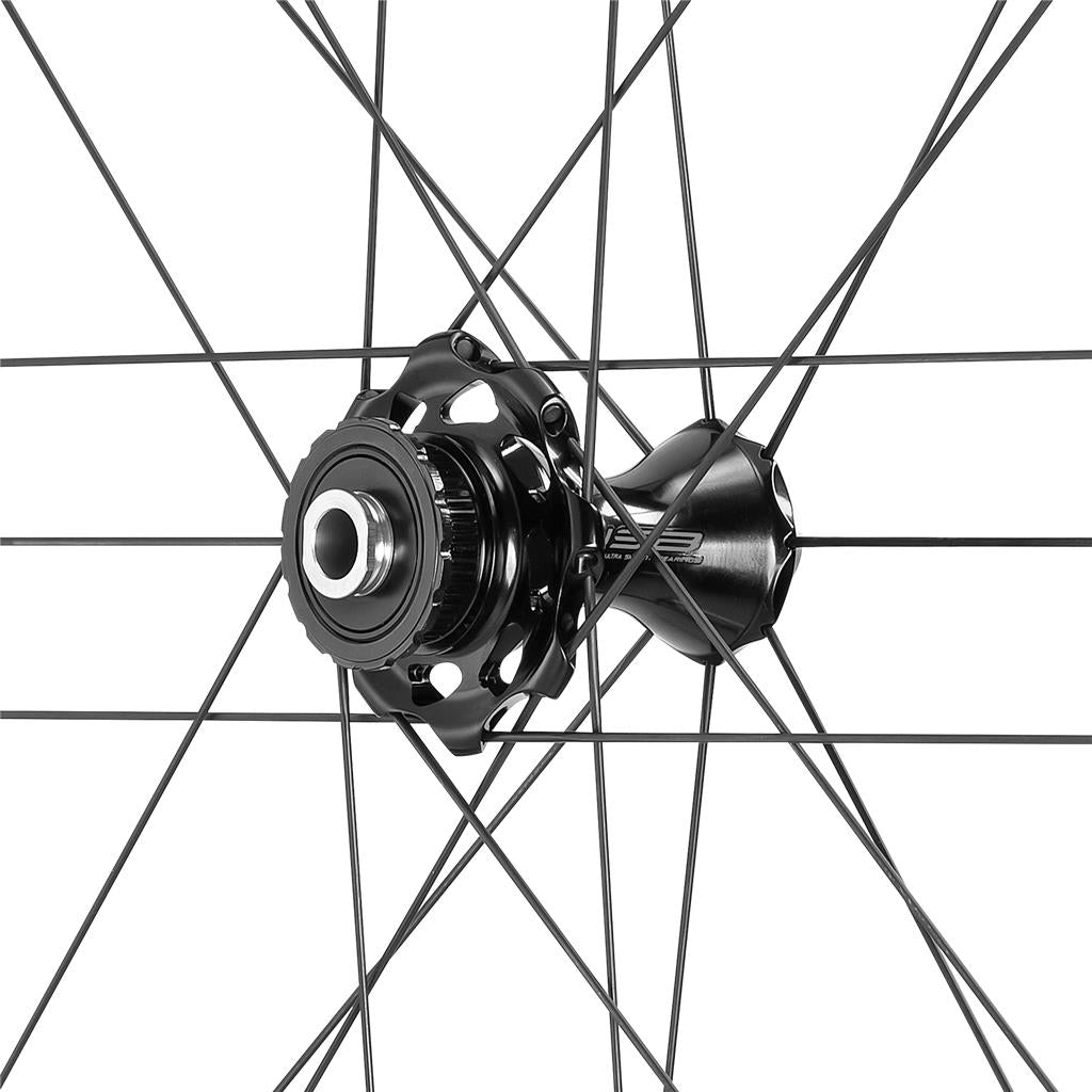 Campagnolo 28",sw,CL,HR142mm,Shim.HG 11, 9-12f. HR-Laufrad Bora WTO DB 45 C23 2WF