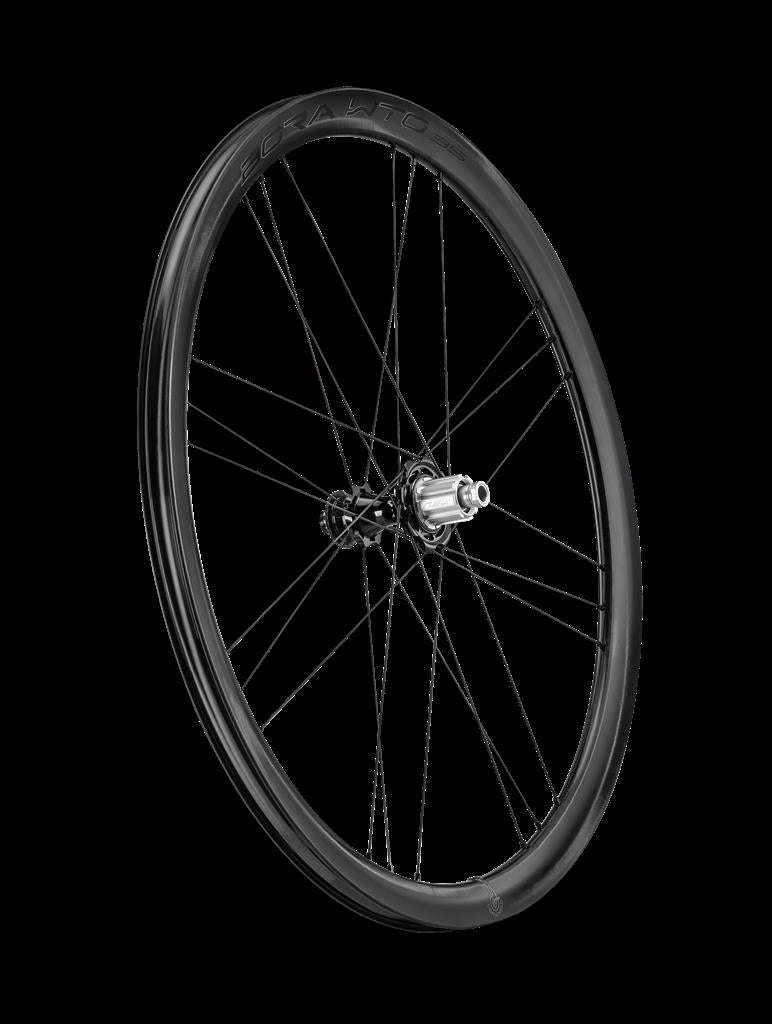 Campagnolo 28",sw,CL,HR142mm,Shim.HG 11,9-12f. HR-Laufrad Bora WTO DB 35 C23 2WF