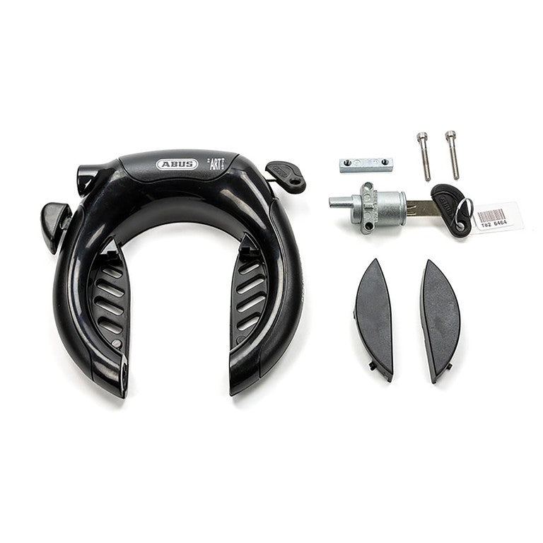 Abus Shield 5650L + 1x Batterieschloss DT2 ABUS Rahmenschloss Carqon