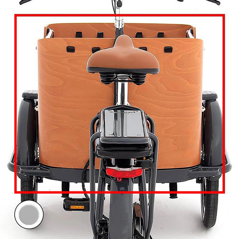 Babboe Curve, grau Paneel Rückseite Babboe