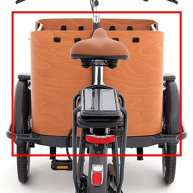Babboe Go, Holz Paneel Rückseite Babboe