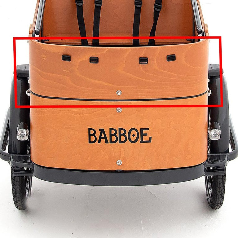Babboe Curve, Holz, oben, Gen 2 Paneel Vorderseite Babboe