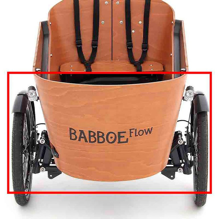 Babboe Flow, Holz Paneel Vorderseite Babboe